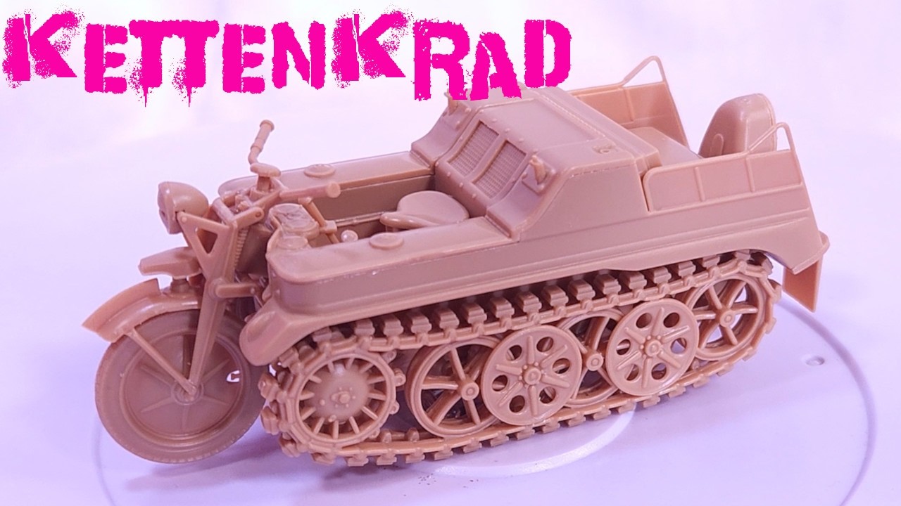 Kettenkrads are Rad. 32nd scale - Zoukei-Mura