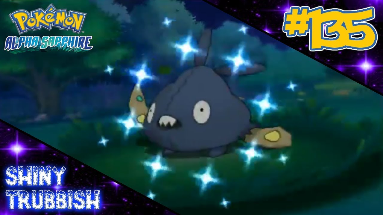 [LIVE] Shiny Trubbish in Alpha Sapphire after 399 DexNav Encounters!
