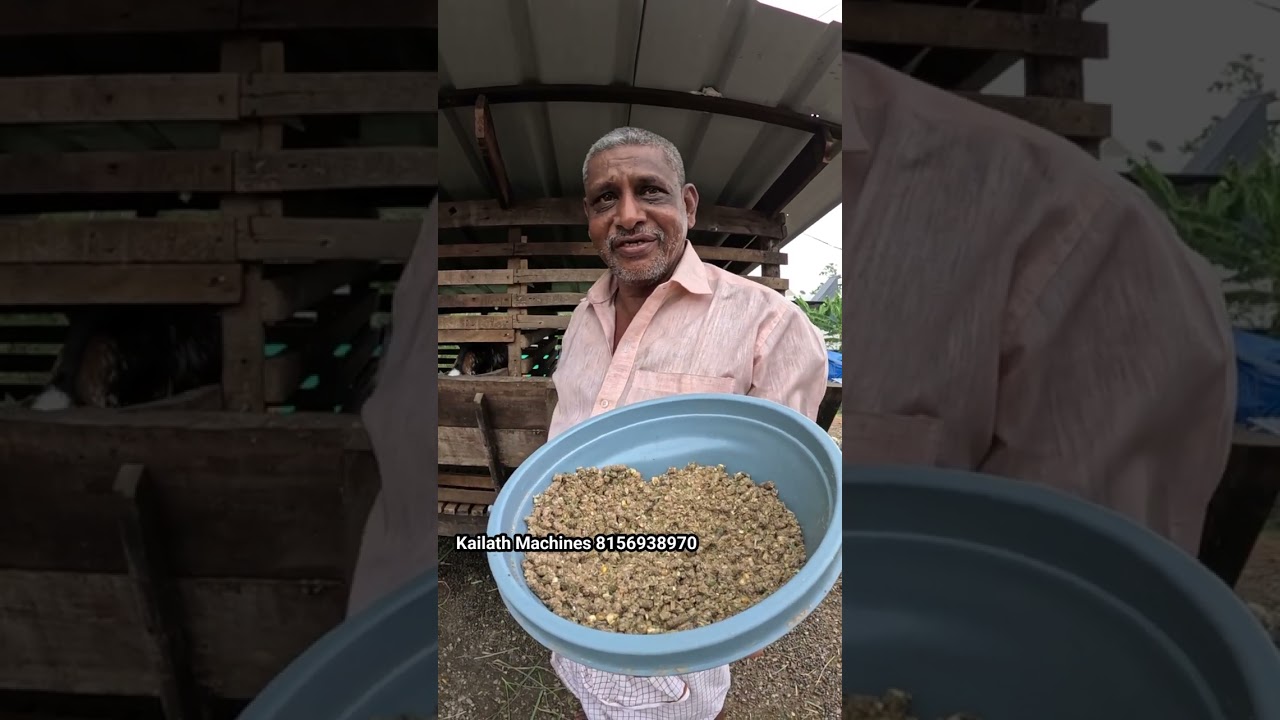 സ്വന്തമായി പെല്ലറ്റ് തീറ്റ ഉണ്ടാക്കി പശു വളർത്തൽ, ചാണകം യന്ത്രത്തിൽ ഉണക്കി വില്പന. പശു വളർത്തൽ ലാഭം