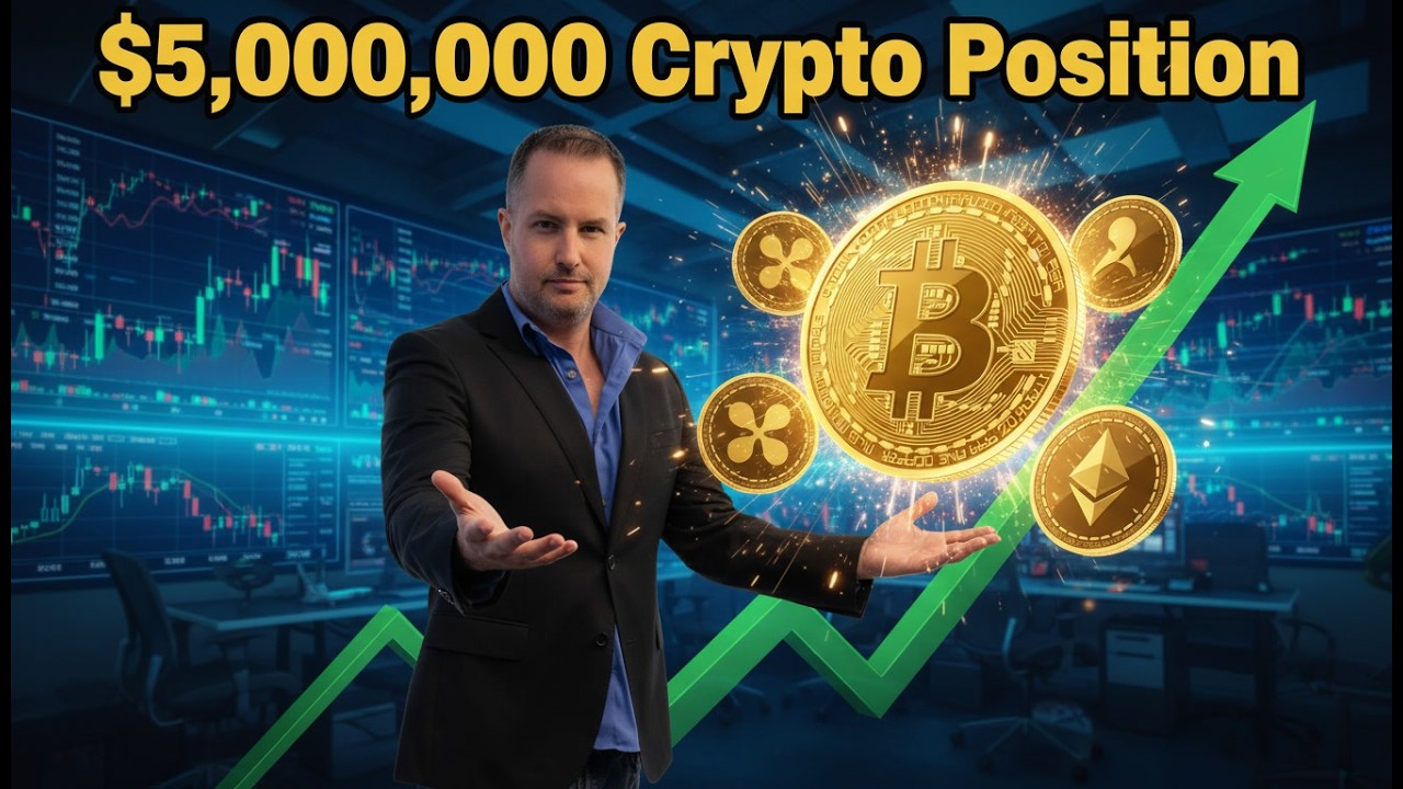 Moje kryptopozycje warte 5 mln USD: Bitcoin, Solana, XRP i inne