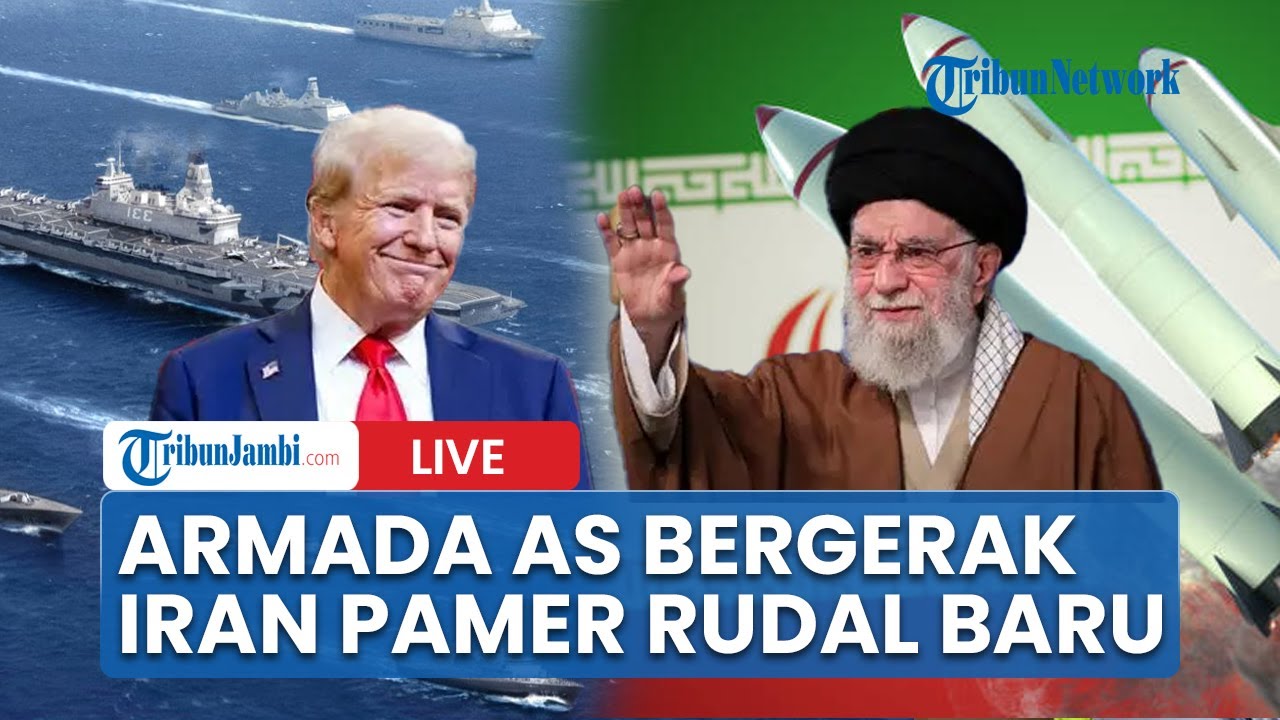 🔴Iran Pamer Rudal Generasi Baru Lebih Mematikan, Respons Pengiriman Armada Tempur AS ke Teluk Persia