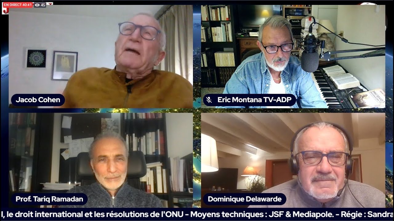 La vie autrement. Avec le Pr Tariq Ramadan, Jacob Cohen & Dominique Delawarde