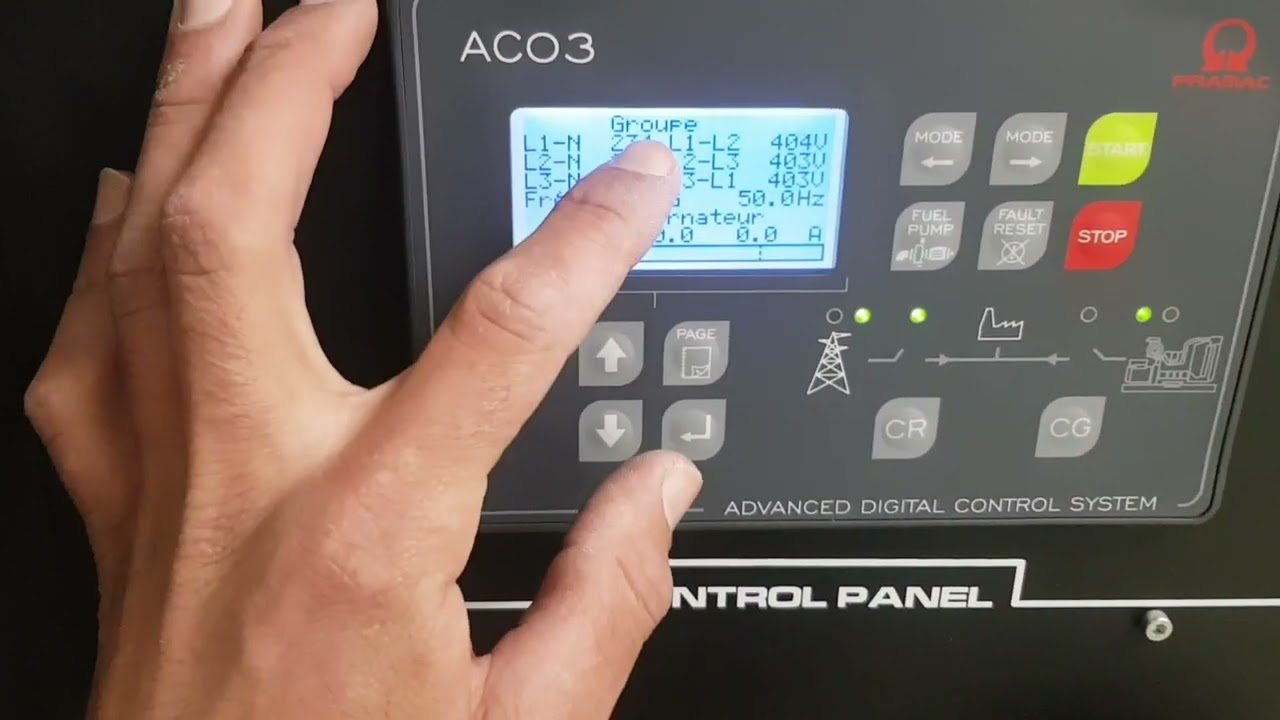 Control Panel  ACO3