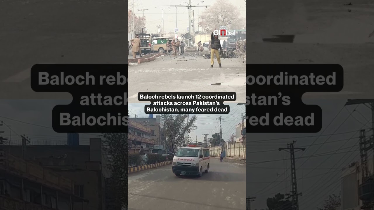 Baloch Rebels Launch 12 Coordinated Attacks Across Pakistan&rsquo;s Balochistan, Casualties Feared