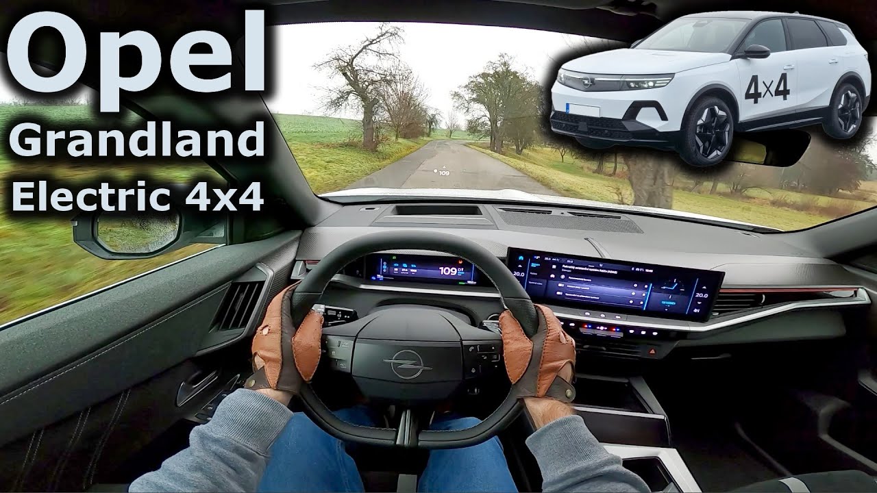 2025 Opel Grandland Electric 4x4 | POV driving