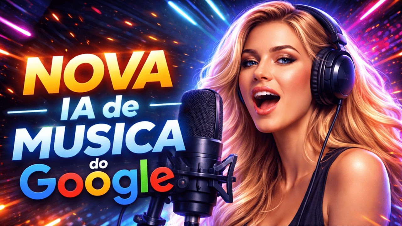 NOVA IA de MÚSICA do GOOGLE é INSANA, RÁPIDA e GRÁTIS 