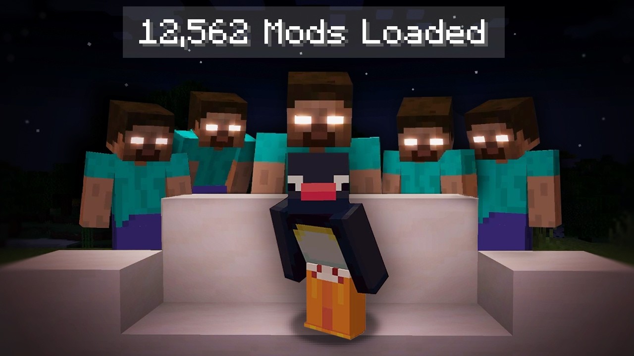 I let my friends install every horror mod in Minecraft