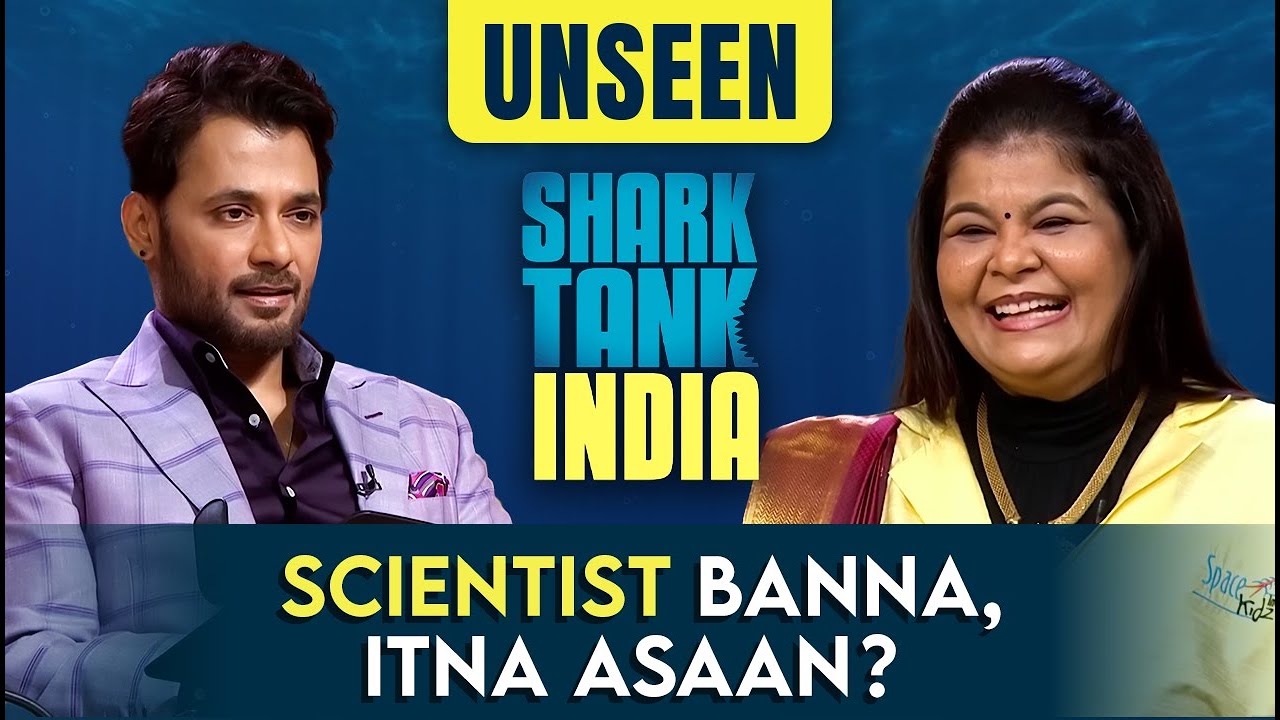 अब Scientist बनना हुआ आसान! | Space Kidz India | Shark Tank India | Unseen Full Pitch