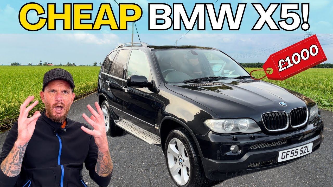 WE BOUGHT A CHEAP BMW X5 FOR £1000!