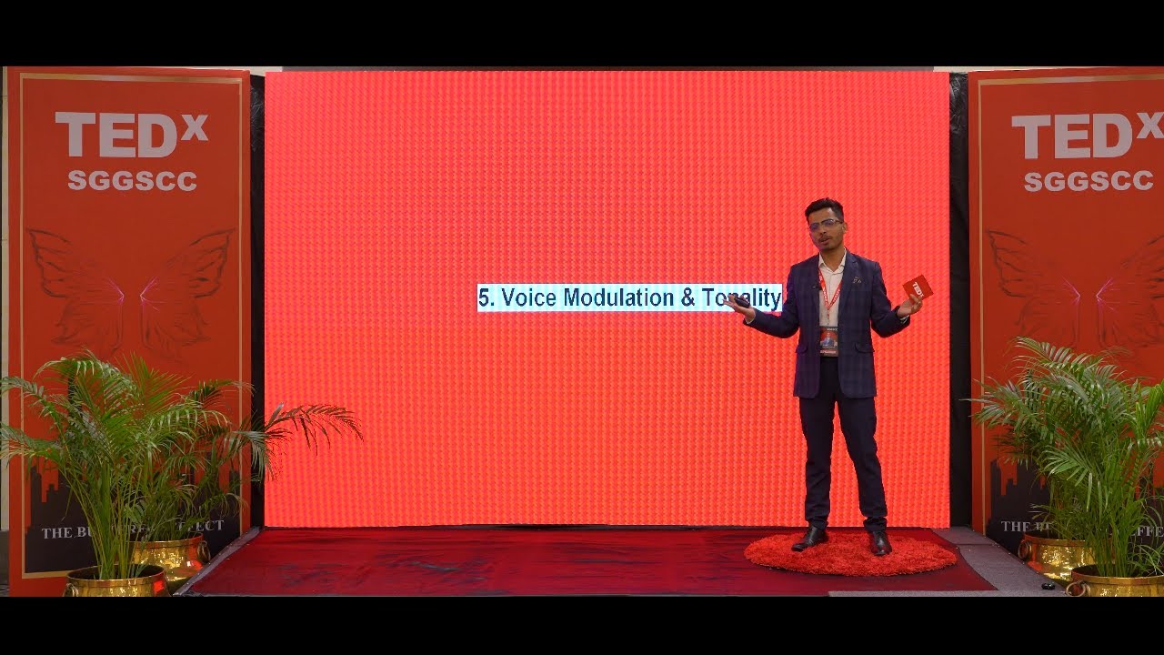 Speak Like a Pro: 7 Ways To Communicate Effectively | Sachin Thakur | TEDxSGGSCC