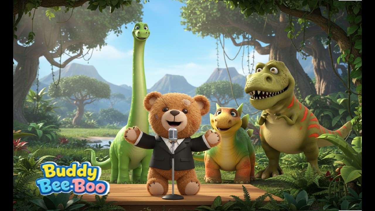 Dino Stomp | Dance and Stomp like a Dinosaur!