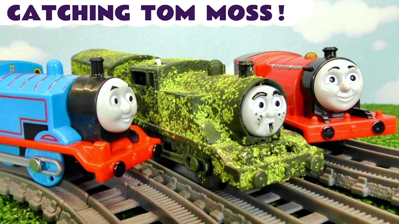 Can Thomas Catch Tom Moss in these Toy Train Stories