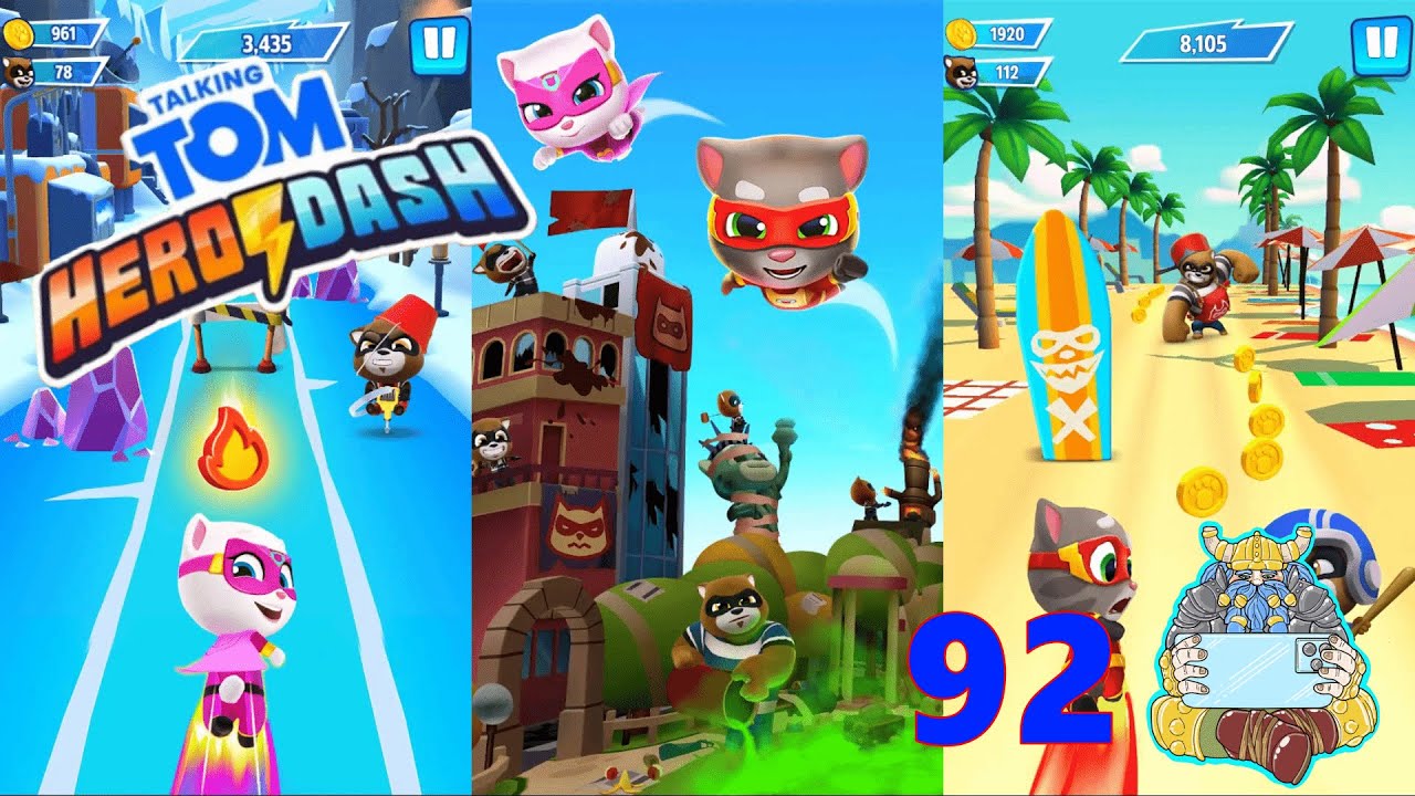 My Talking Tom Hero Dash, Dash 92