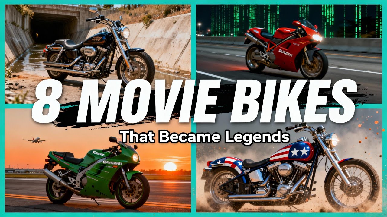 8 Movie Motorcycles That Became Legends!