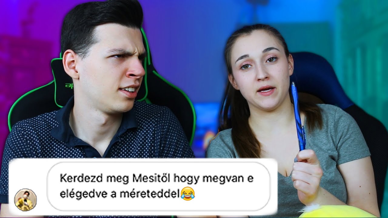 KÍNOS KÉRDÉSEK AMIKET NEM MERTEK FELTENNI!🤭