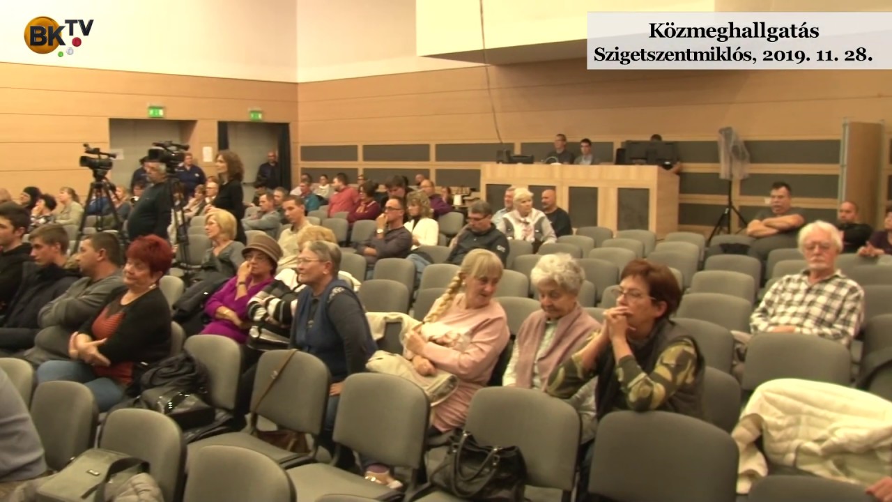 Közmeghallgatás Szigetszentmiklóson