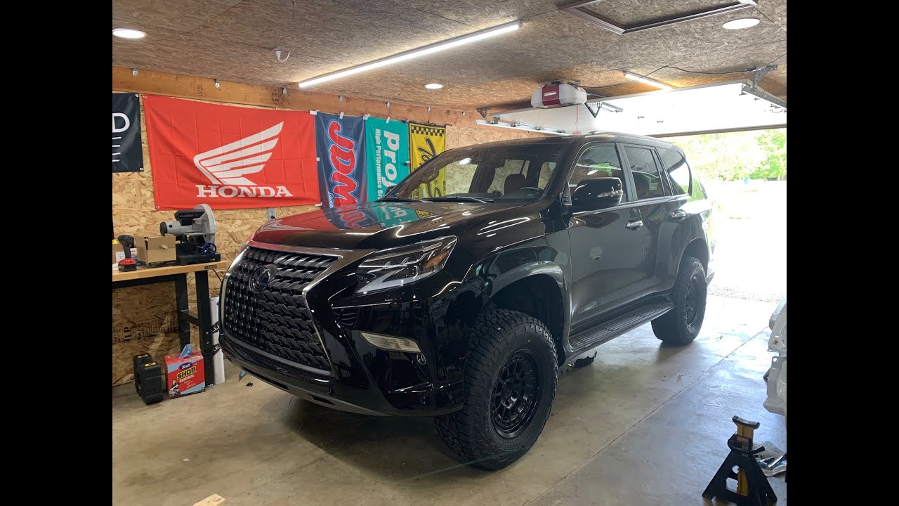 GX460 Icon Stage 2 lift and 285s