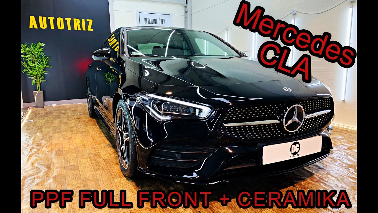 Mercedes-Benz CLA - PPF Full Front + komplet powłok ceramicznych #detailingvlog #52