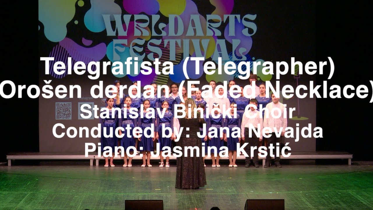 Telegrafista (Telegrapher) and Orošen derdan (Faded Necklace) - Stanislav Binički Choir of Belgrade