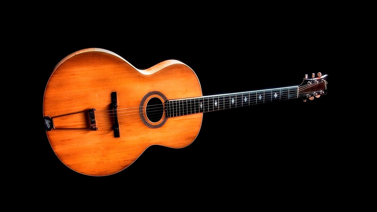 Open G slide blues on a 1936 guitar!