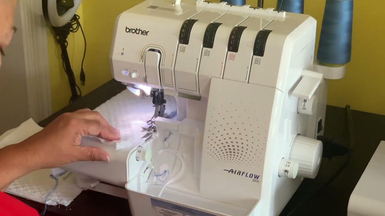 How to do Custom / Personalized Washcloths with your serger and embroidery machine!