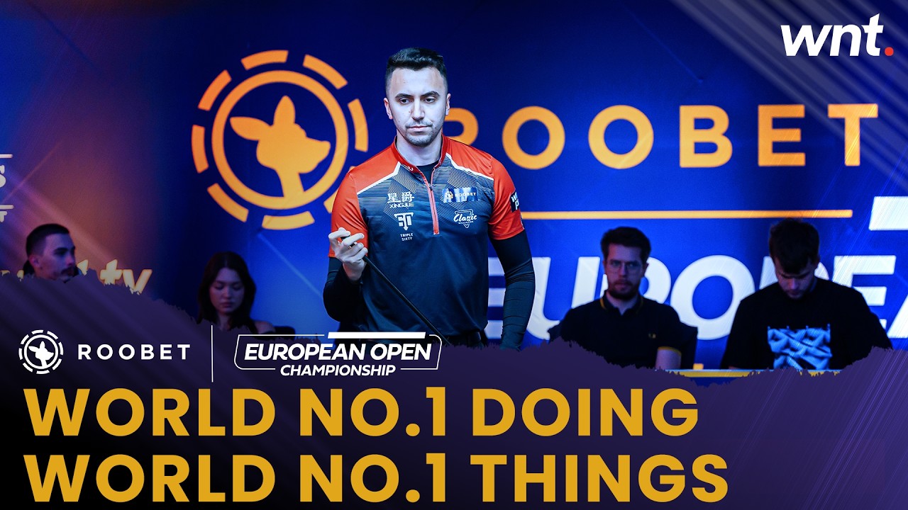 Fedor Gorst showing why he's the BEST IN THE WORLD | 2026 Roobet European Open Pool Championship