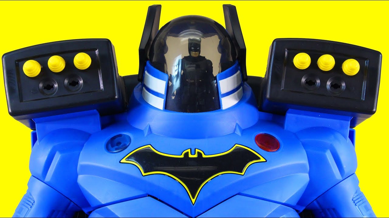 Batman Robot Stops Megazord