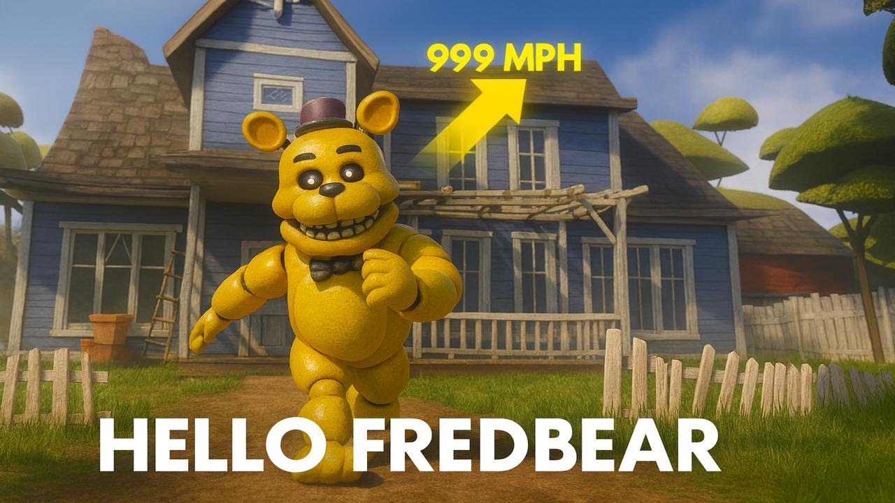 மக்களே😱I BEAT FREDBEAR & ESCAPED FROM HIM! 🏃💨 | HELLO NEIGHBOR – FREDBEAR VERSION 🏚️🔥