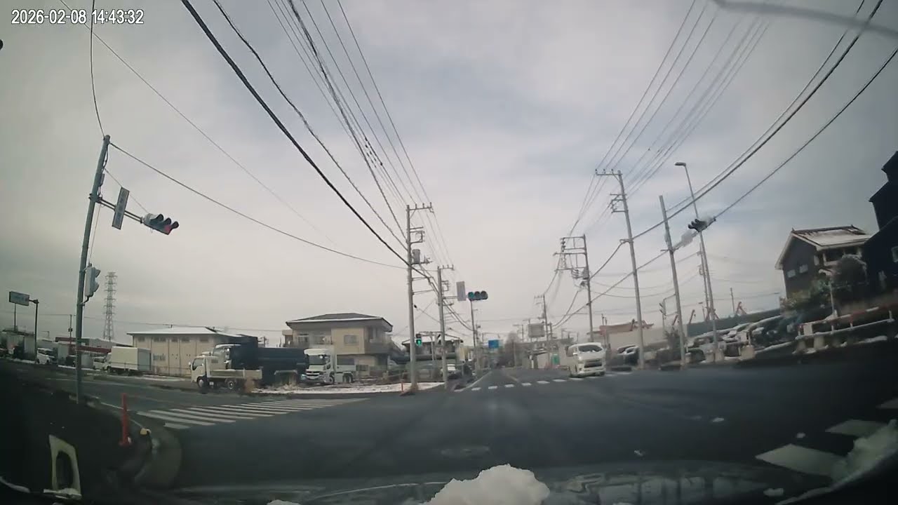 ドラレコ　2026.02.08　14:45　鶴ケ曽根