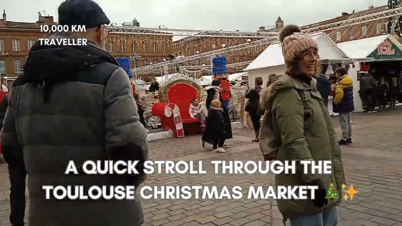 Exploring Toulouse Christmas Market 2023 & Primark Haul | Trainline Travel Tips