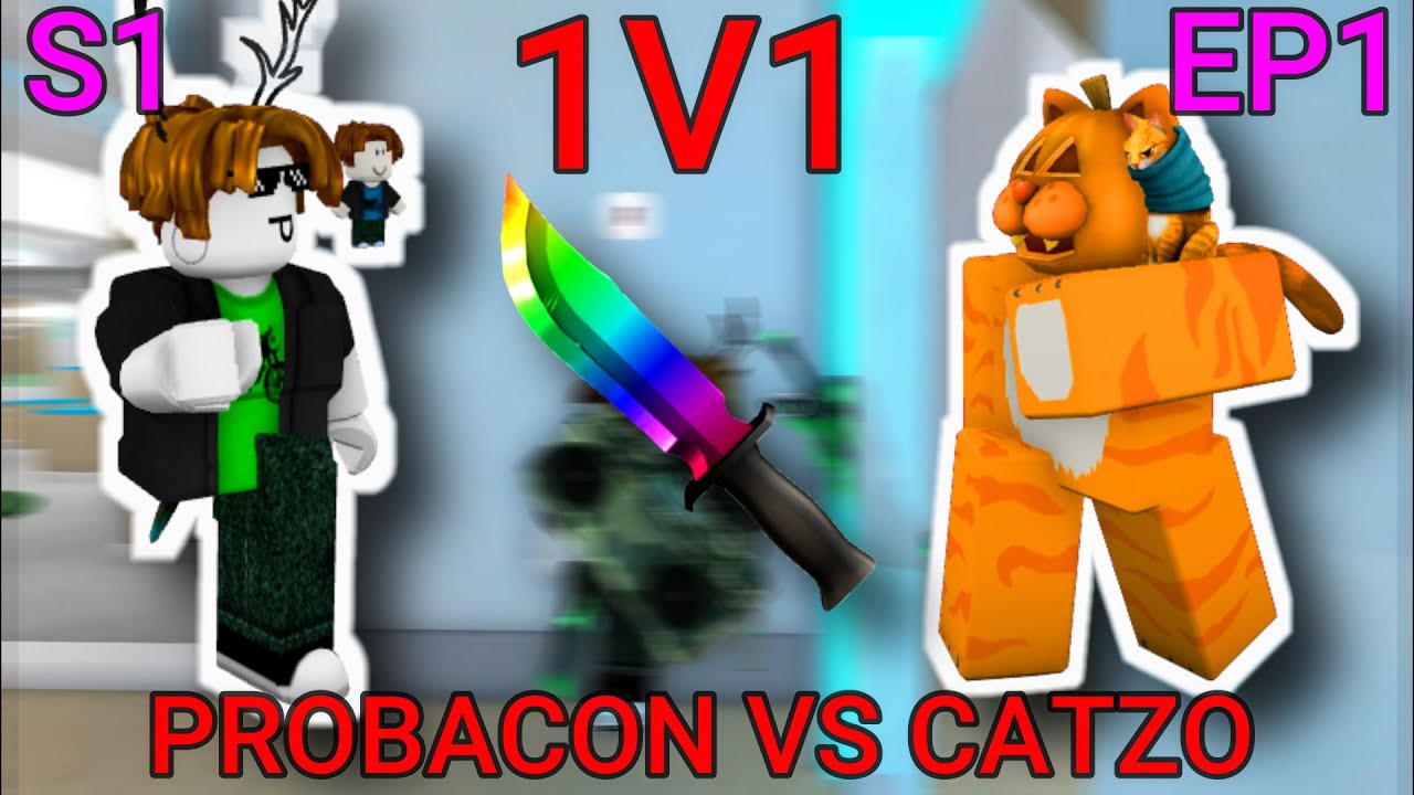 1V1 with CATZO in MURDER MYSTERY 2