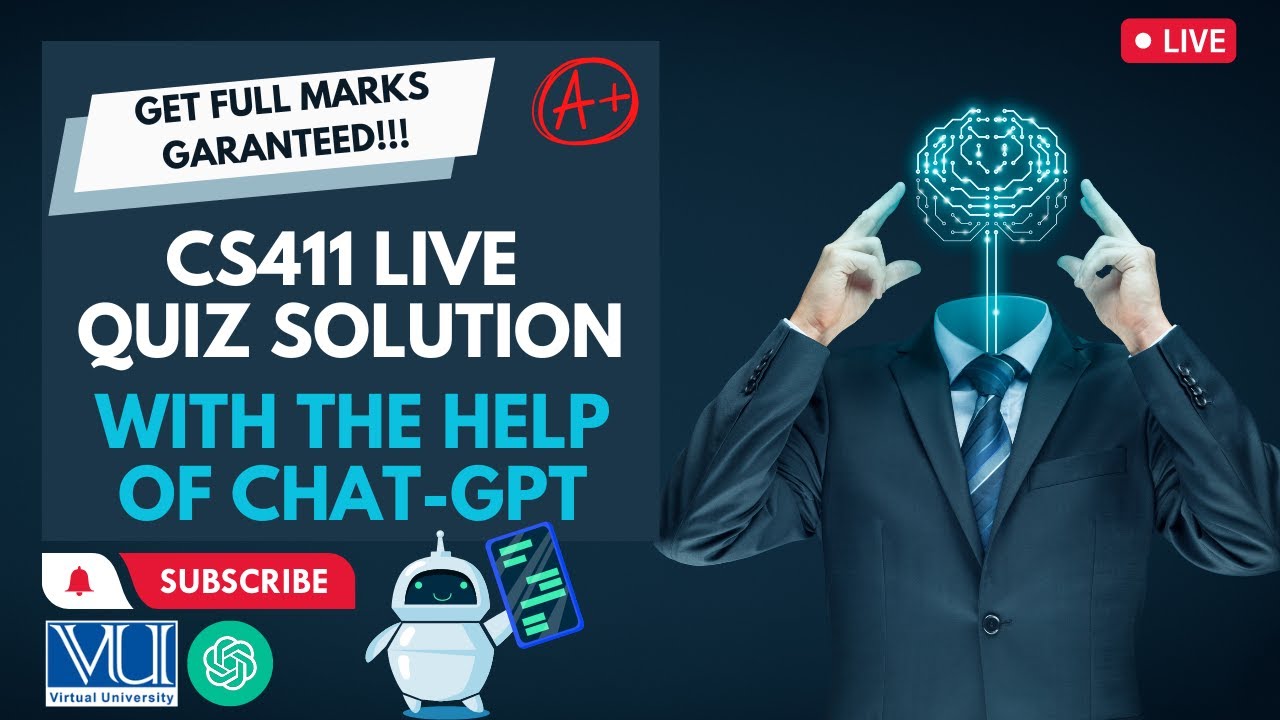CS411 LIVE VU QUIZ 2| Get Full Marks Guaranteed 💯 | 🔥 Hack🔒 Quiz Firewall | Virtual University 🎓