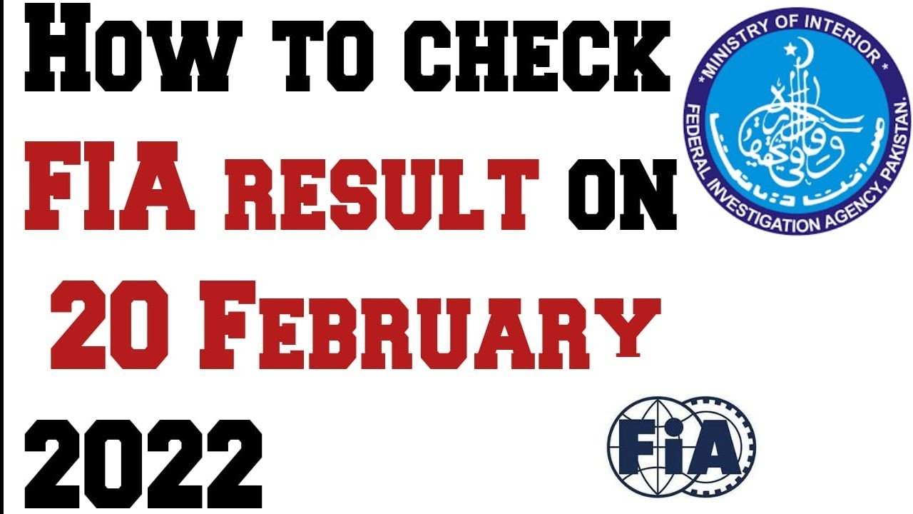 How to check fia result