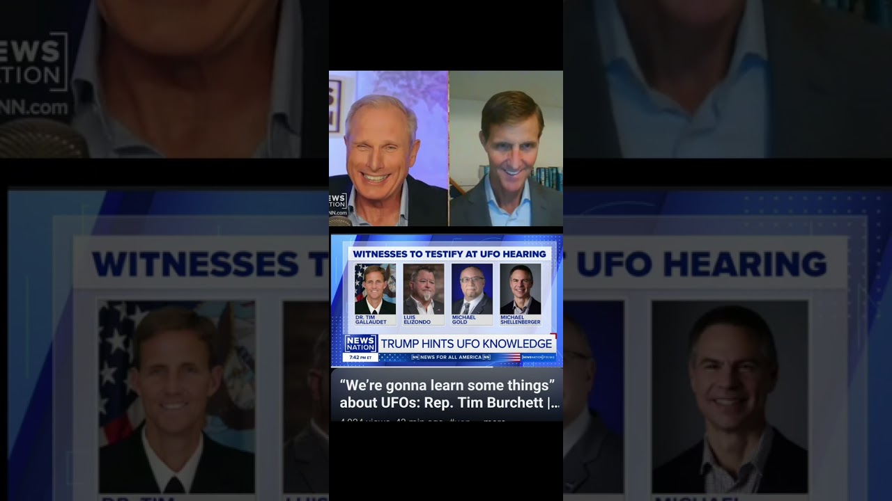what's Tim bringing to Congress UFO hearing on Wednesday Nov/13/24