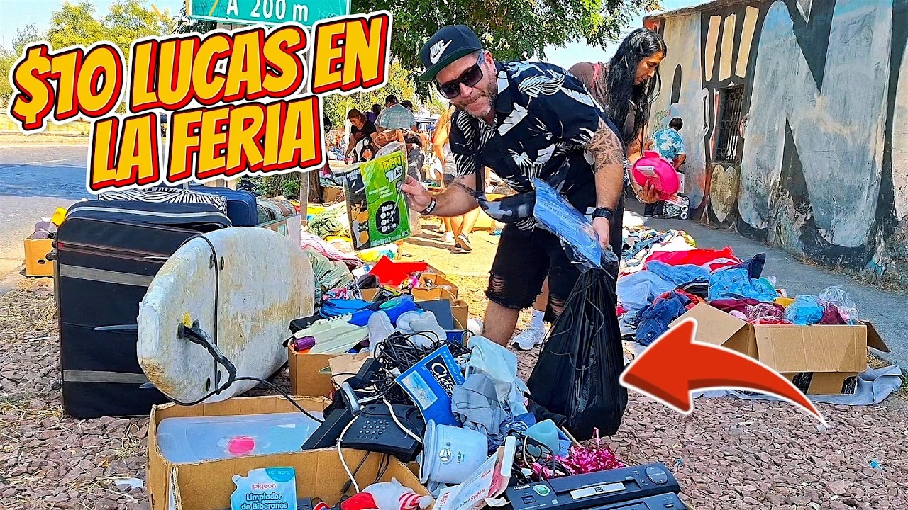 CONOCIENDO una nueva feria en RENCA | No vas a creer lo que pillamos 😱