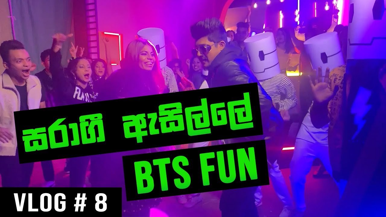 BnS SARAGI ASILLE BTS FUN | COOL STEPS VERSION | VLOG # 8 | Sanuka | Umaria | BEHIND THE SCENE