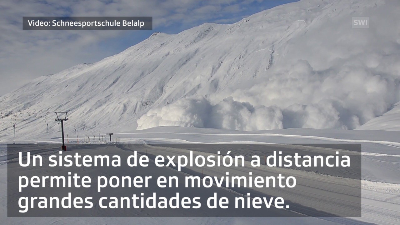 Avalanchas provocadas