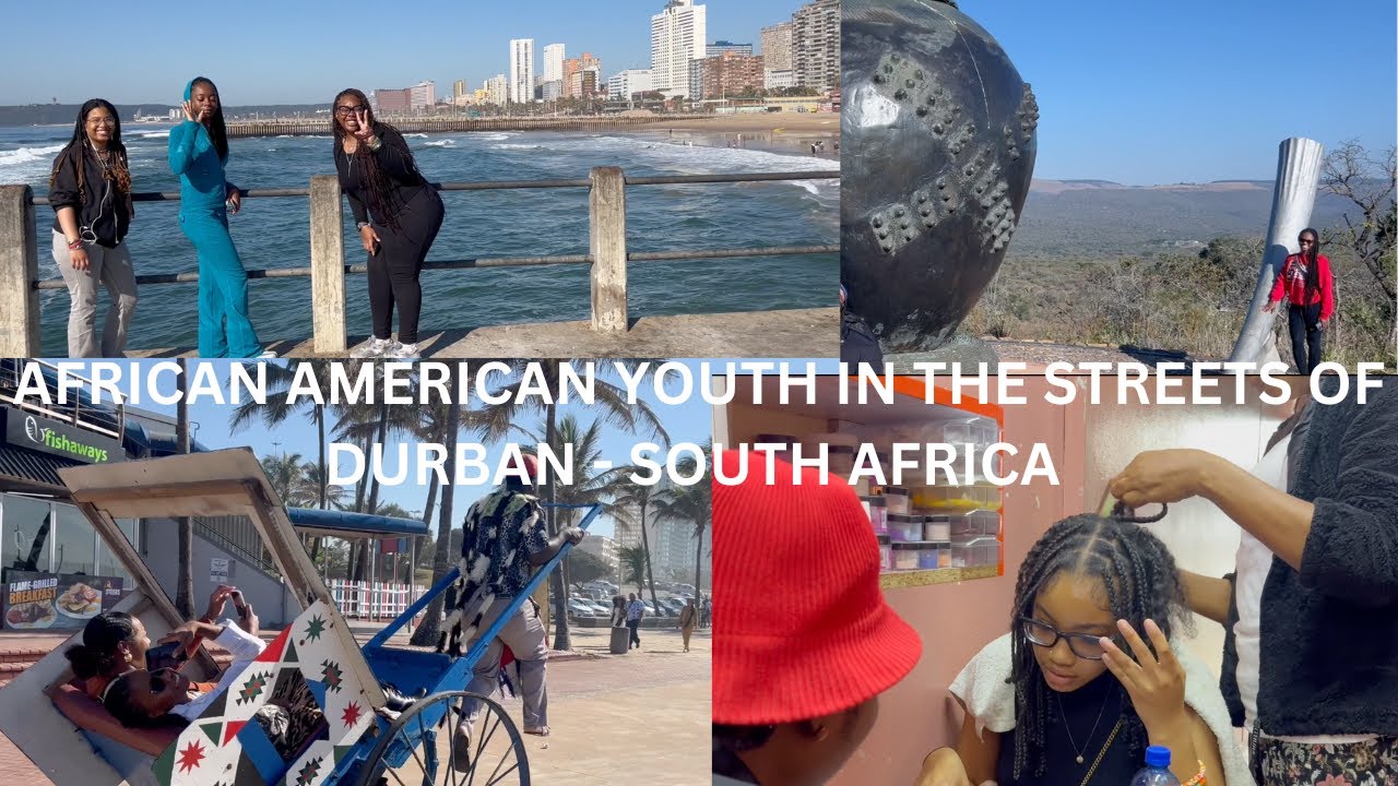 Not what I expected | African American youth in the streets of Durban, South Africa