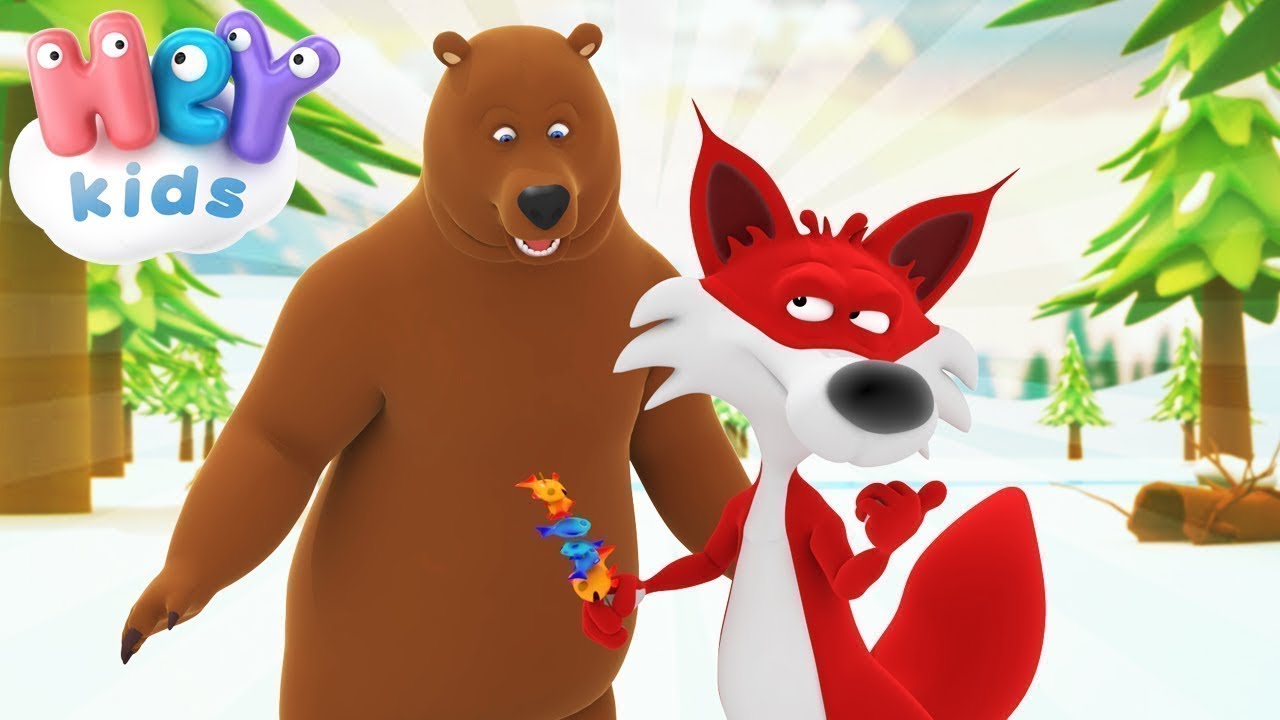 Ο αρκούδος που ξεγελάστηκε από την αλεπού 🐻 Παραμυθια για παιδια 🦊 HeyKids