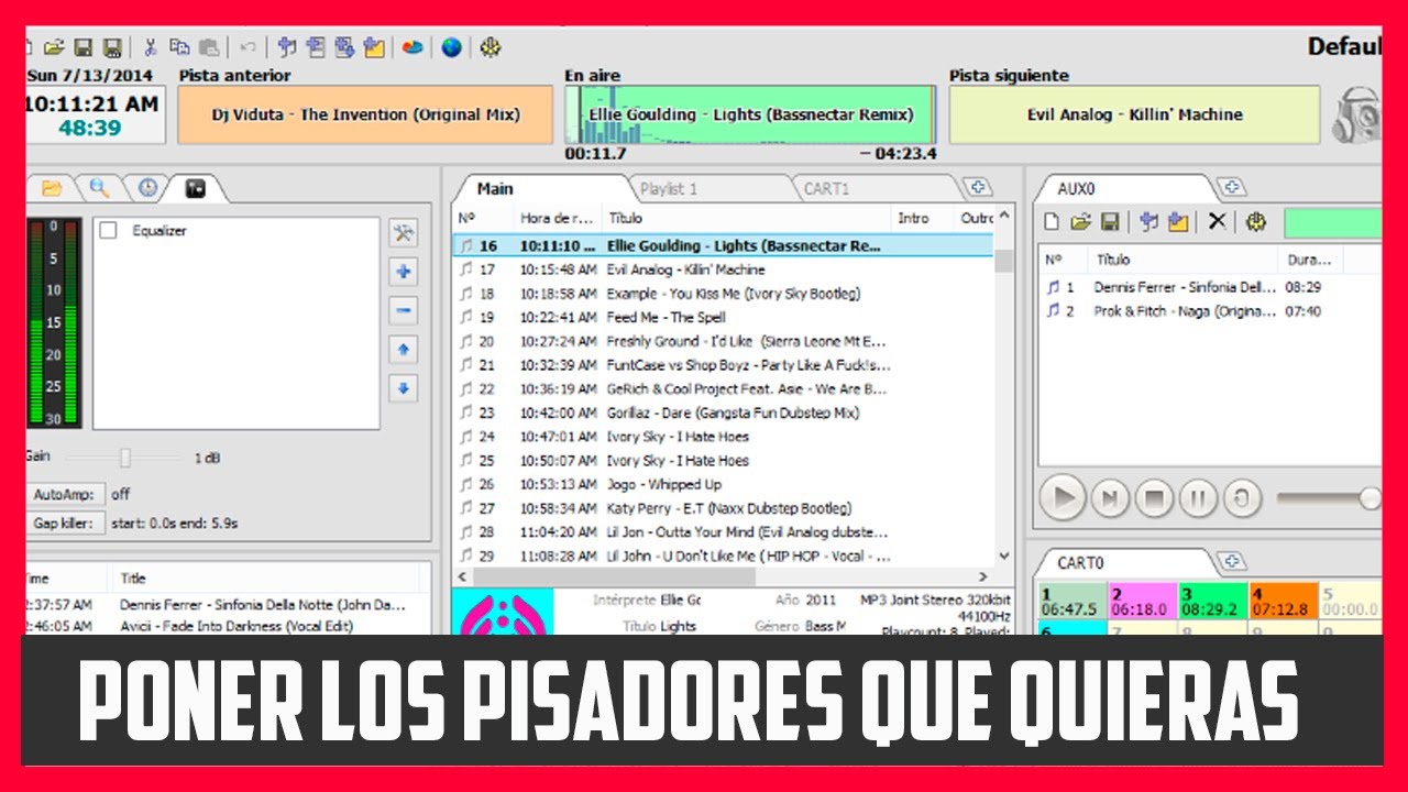 ✅Como poner 💥PISADORES EN RADIO BOSS💥 // 🔴PONER PISADORES en las canciones con RADIO BOSS🔴