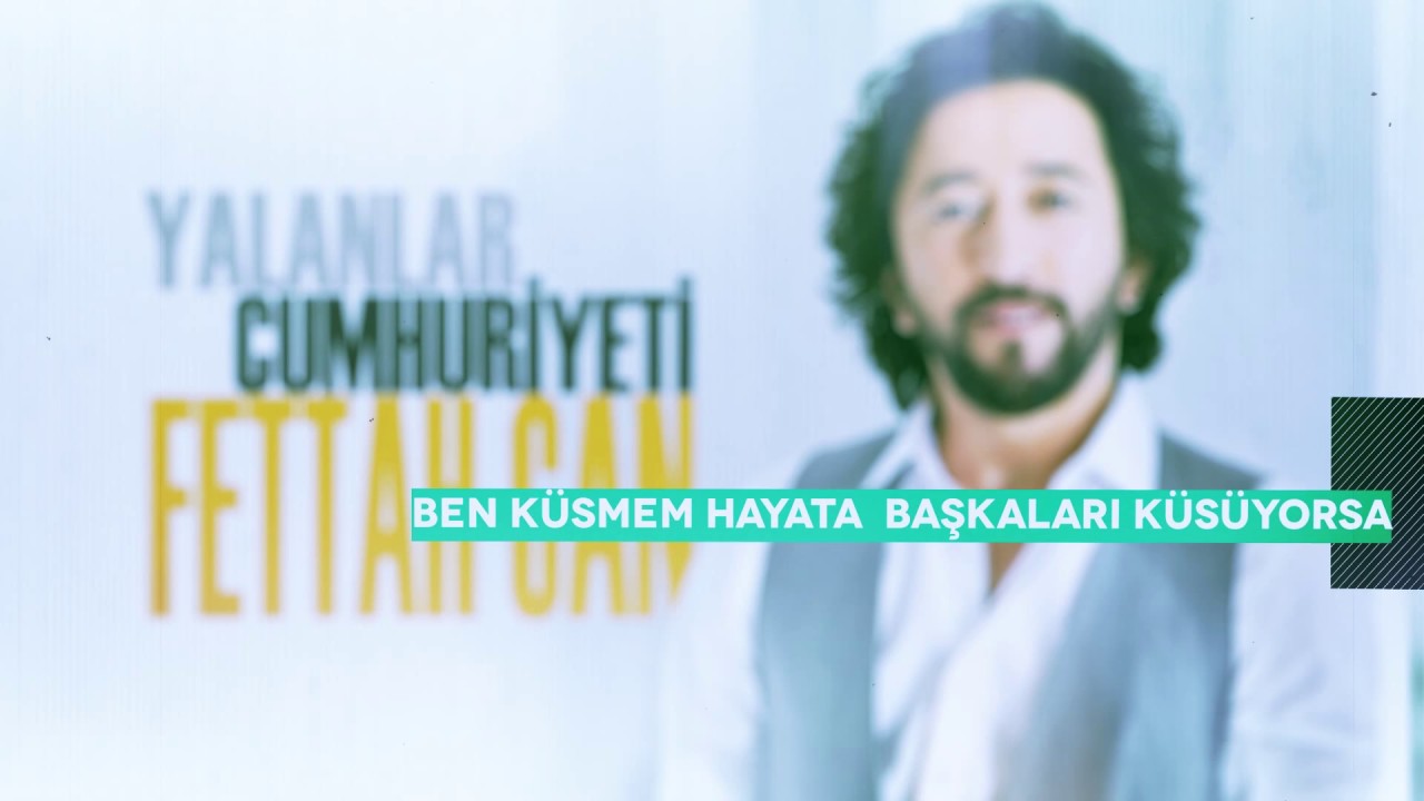 Fettah Can - Yonca Bah&ccedil;esi (Lyric Video)