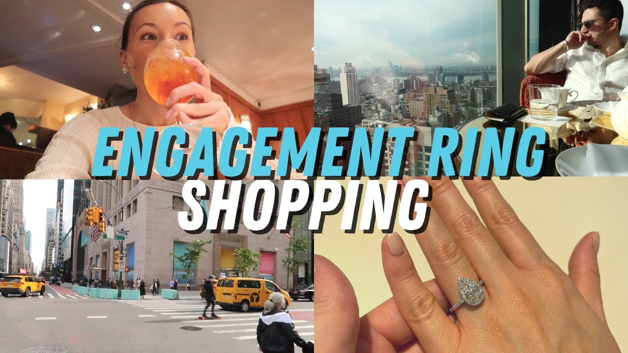 NYC VLOG: engagement ring shopping!!! high tea at the riz, tiffany & van cleef, final thoughts