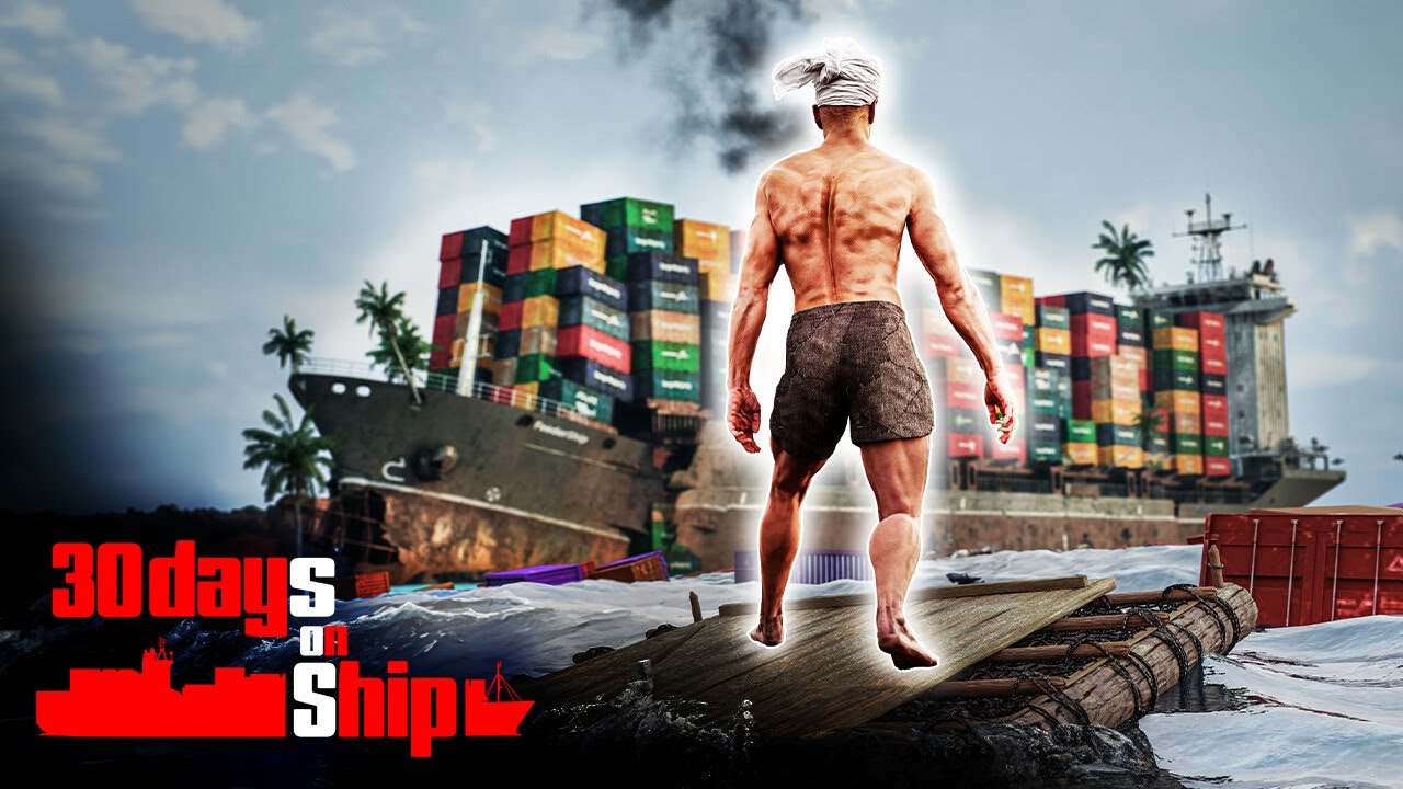 30 Days on Ship Demo#1Новая Выживалка, Корабль ПОПОЛАМ