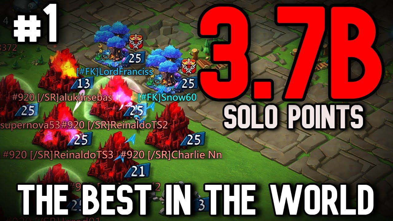 Lords Mobile| WE BREAK THE RECORD - KVK RANK 1 (SOLO) WORLDWIDE!!