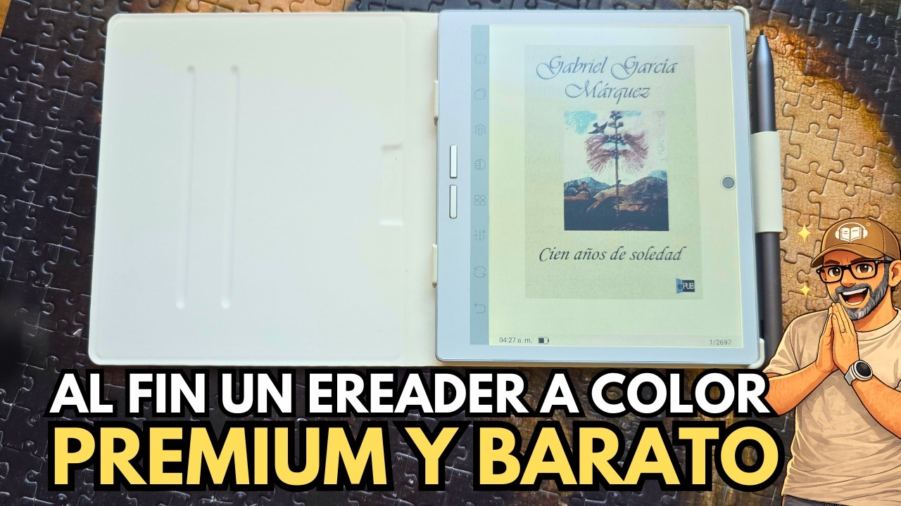 Uno de los mejores eReaders calidad precio ahora es a COLOR… 😱 Bigme b751cs