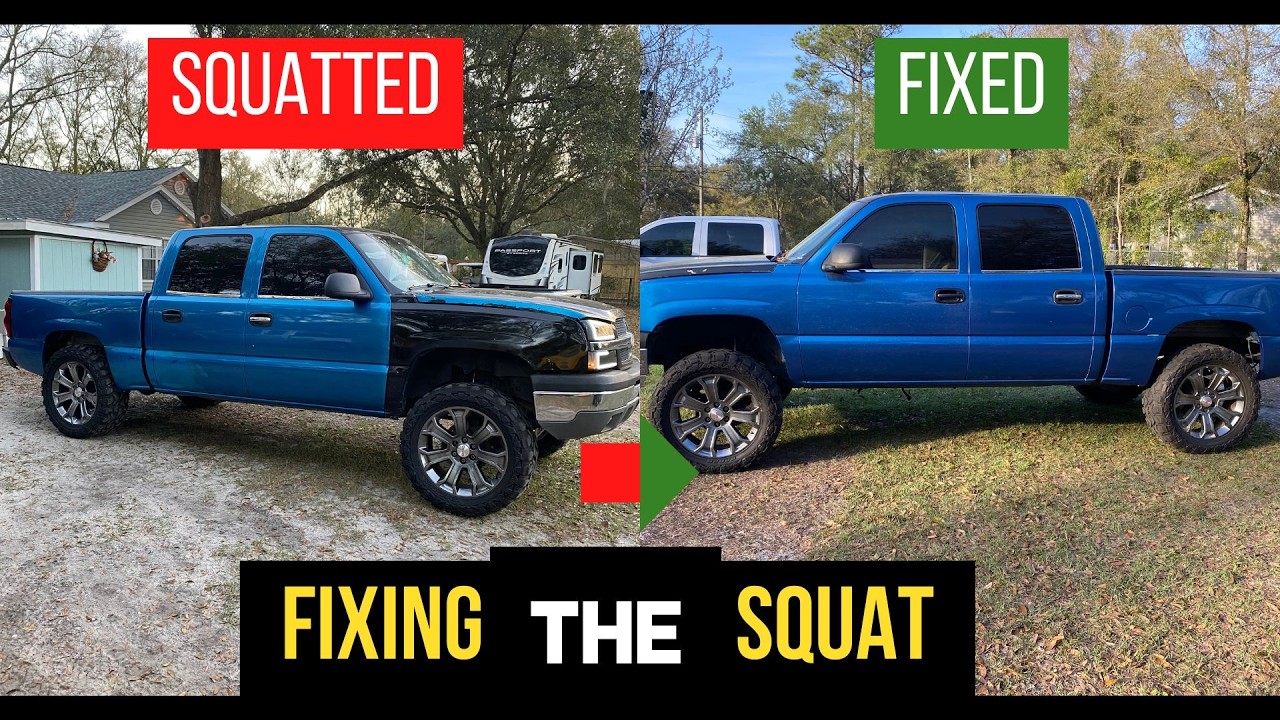 Found Loose U-Bolts While Fixing This Squatted Silverado