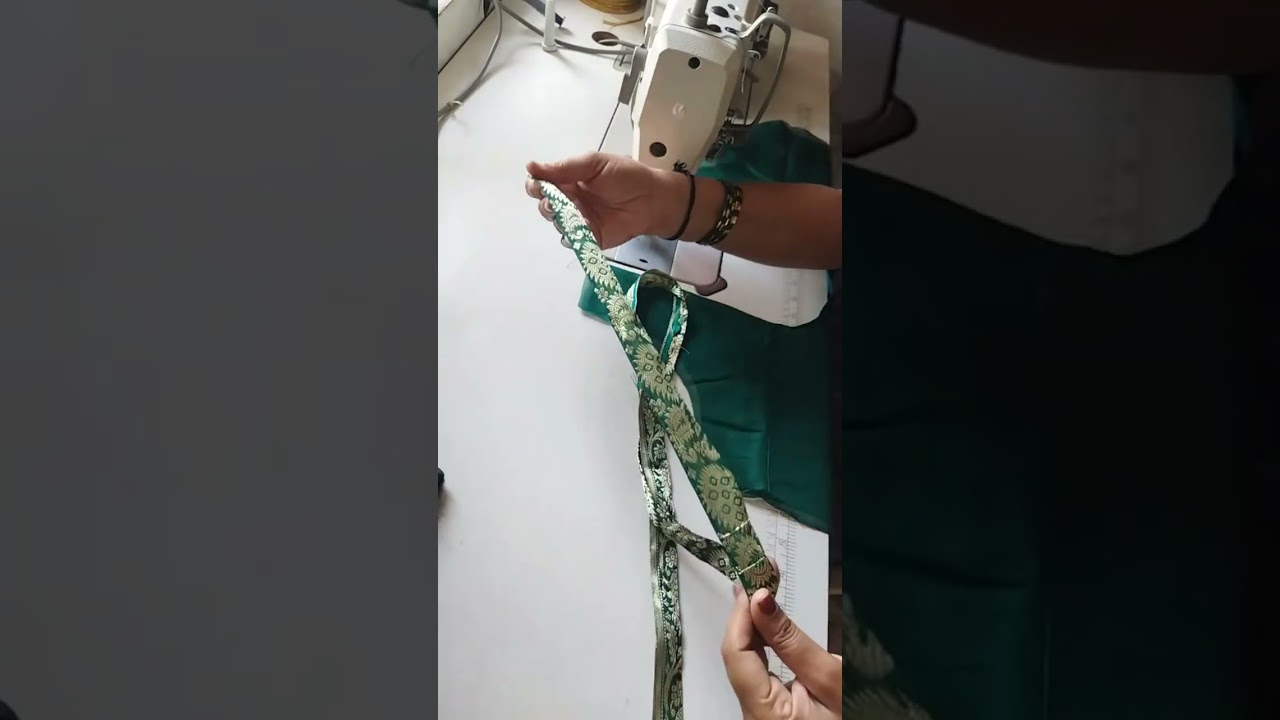 Blouse cutting and stitching #saada blouse stitching 