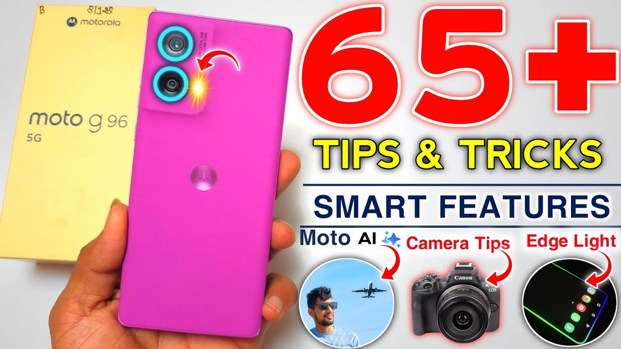 Moto G96 5G Tips and Tricks | Moto G96 5G EXPERTS Reveal 65+ Tips and Tricks You Never Knew!