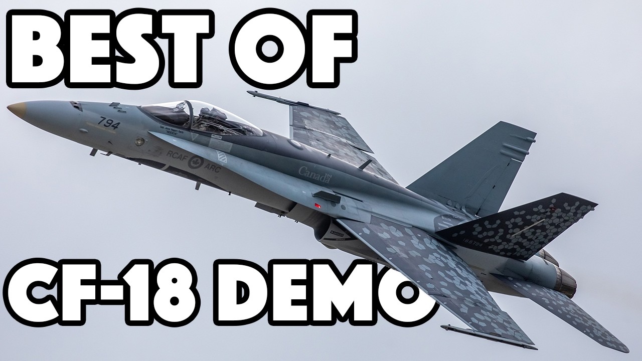 HONOURING THE RCAF CF-18 DEMO TEAM: Looking back at their VERY BEST performances!