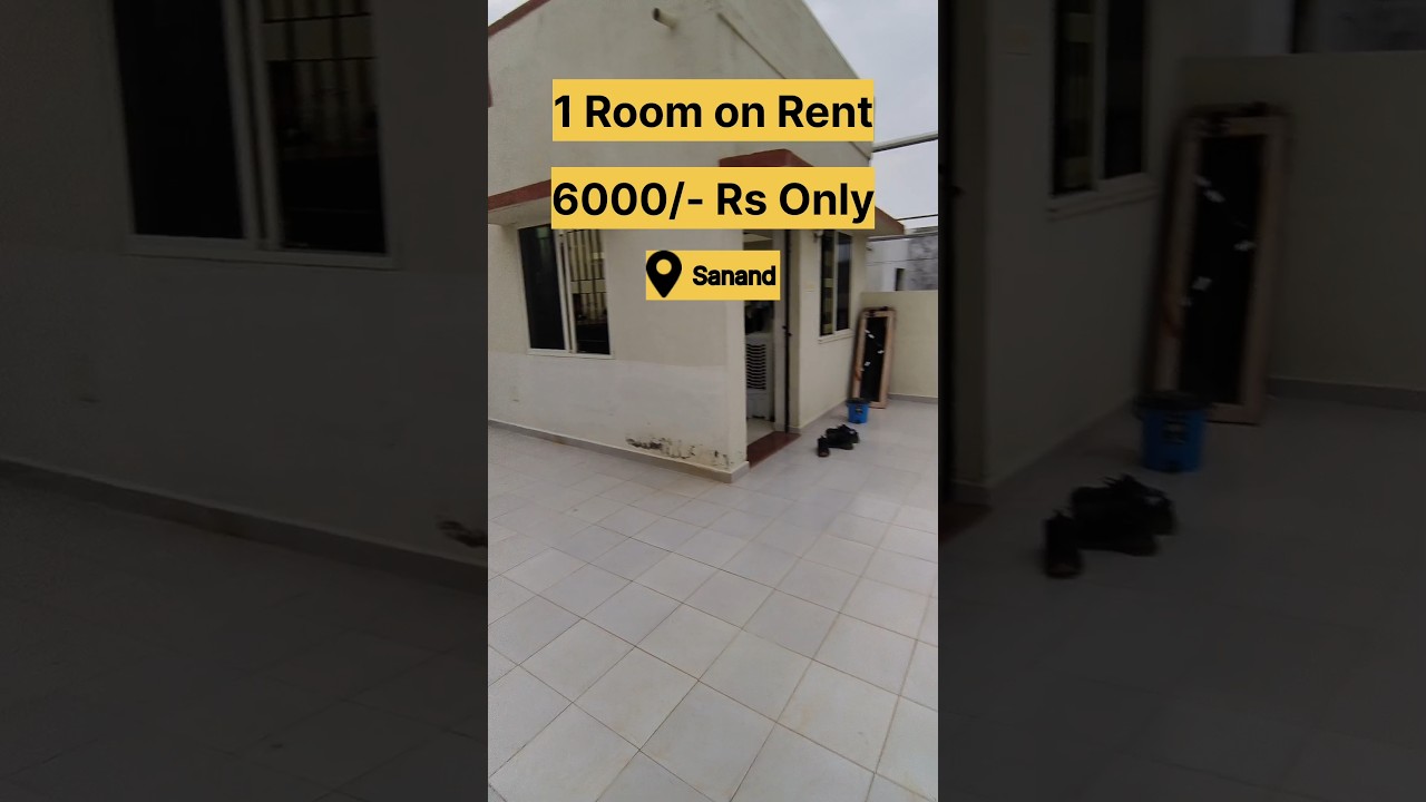Bachlors room with open terrace| 6000 Rent | Sanand | Ahmedabad #ayanshpropertysolution #sanand